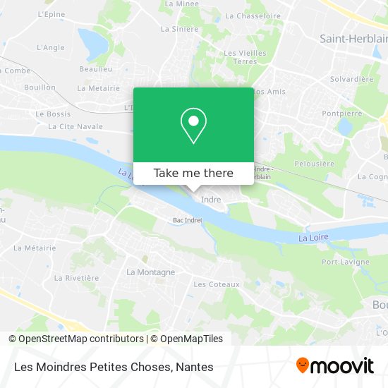 Les Moindres Petites Choses map