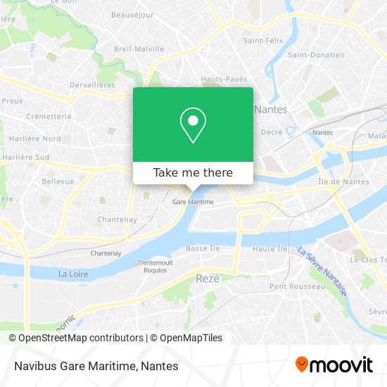 Navibus Gare Maritime map