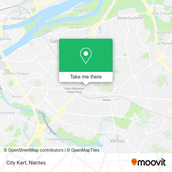 City Kart map