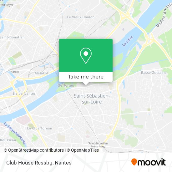 Club House Rcssbg map