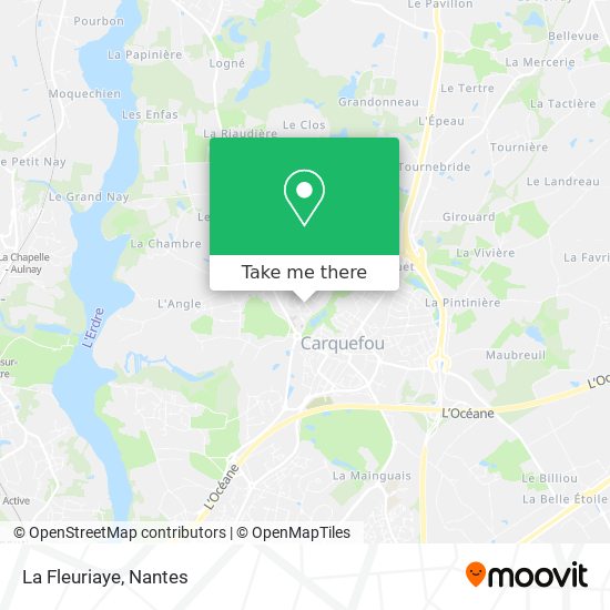 La Fleuriaye map