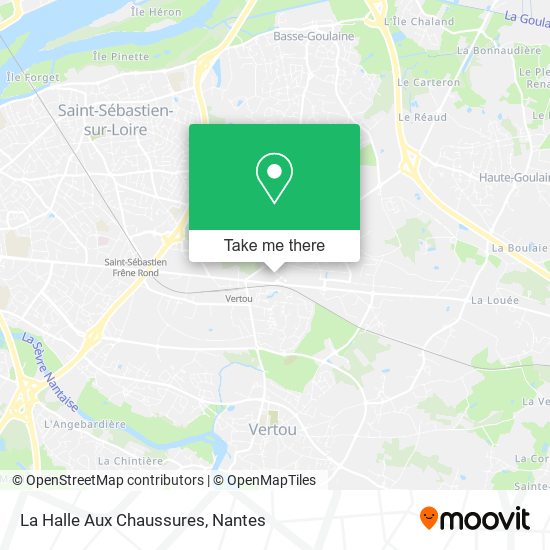 La Halle Aux Chaussures map