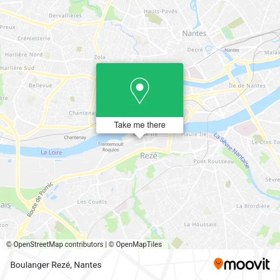 Boulanger Rezé map