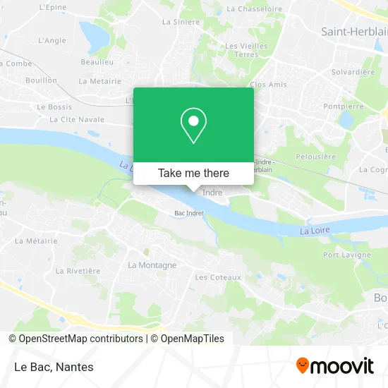Le Bac map