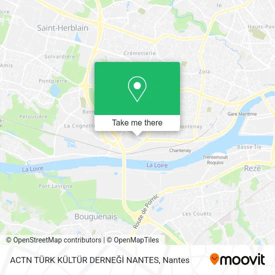 Mapa ACTN TÜRK KÜLTÜR DERNEĞİ NANTES