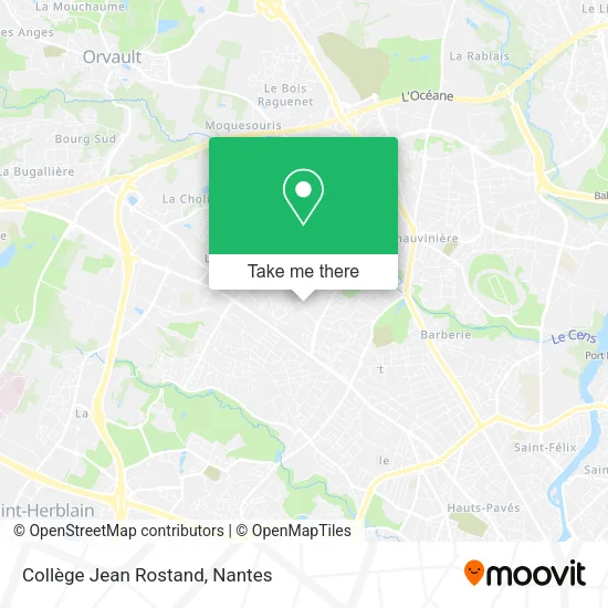 Collège Jean Rostand map