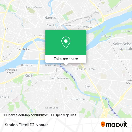 Mapa Station Pirmil ➋➌
