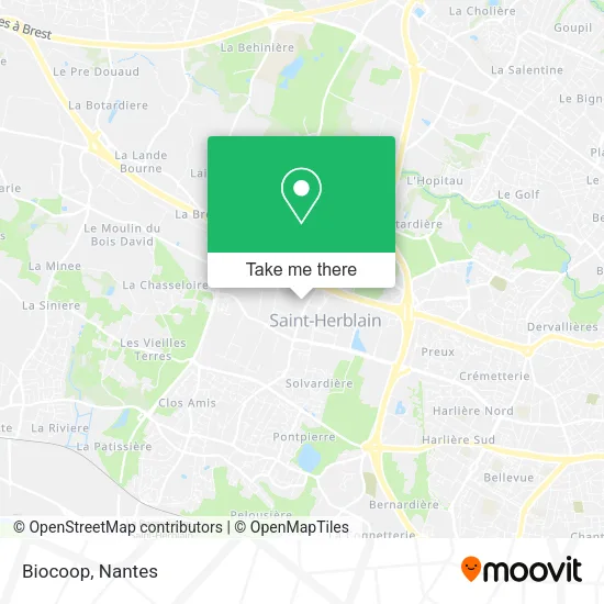 Mapa Biocoop