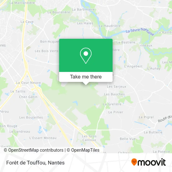 Forêt de Touffou map