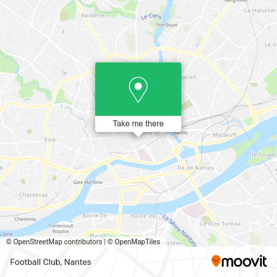 Football Club map