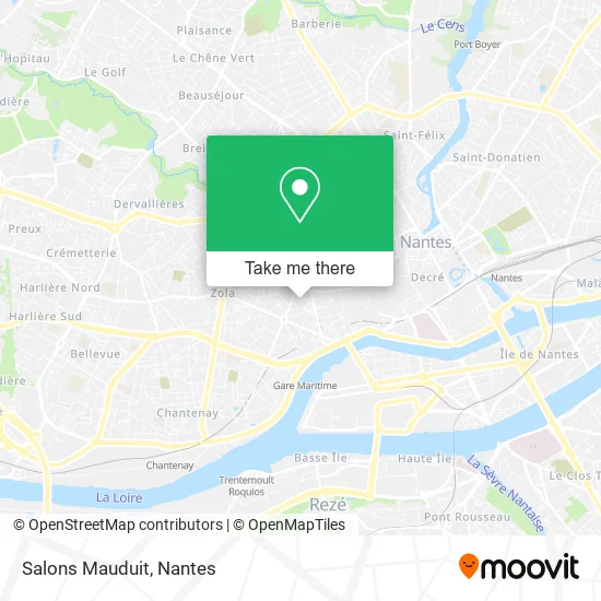 Mapa Salons Mauduit