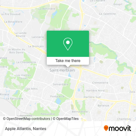 Mapa Apple Atlantis