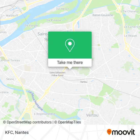 KFC map