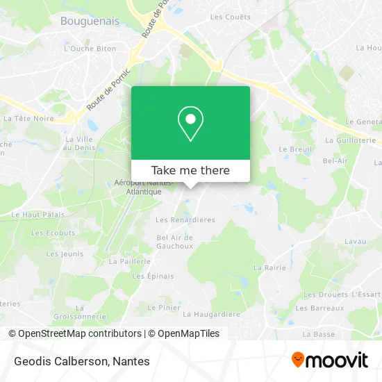 Mapa Geodis Calberson