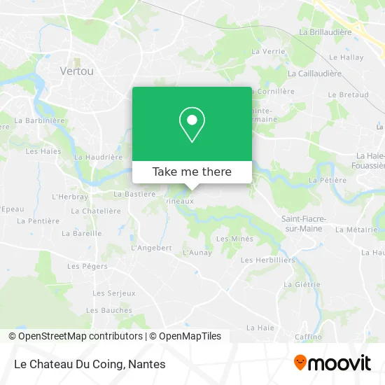 Le Chateau Du Coing map