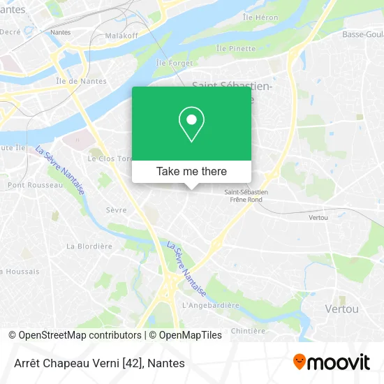 Mapa Arrêt Chapeau Verni [42]