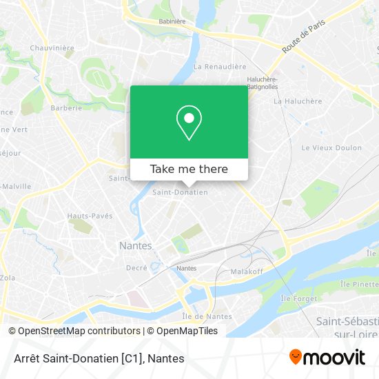 Arrêt Saint-Donatien [C1] map
