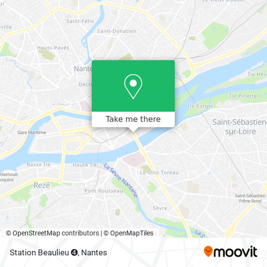 Station Beaulieu ➍ map