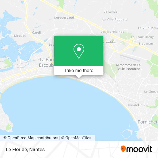 Le Floride map