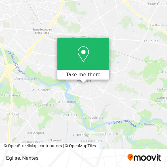 Mapa Eglise