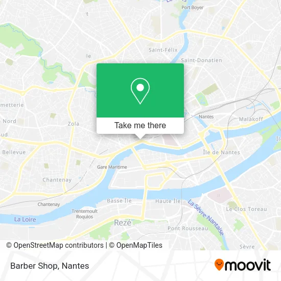 Mapa Barber Shop
