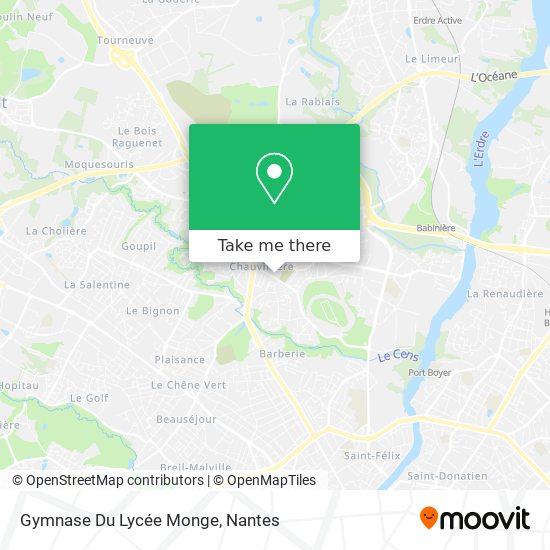 Gymnase Du Lycée Monge map