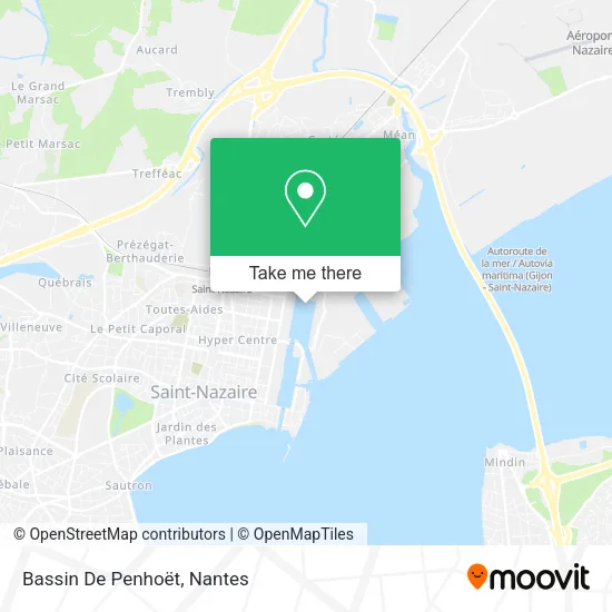 Mapa Bassin De Penhoët
