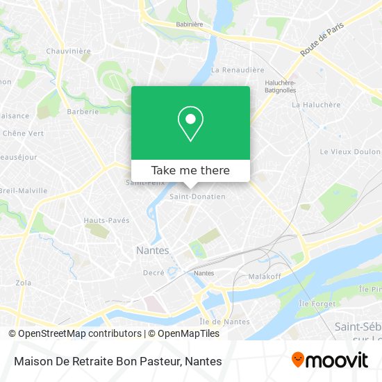 Maison De Retraite Bon Pasteur map