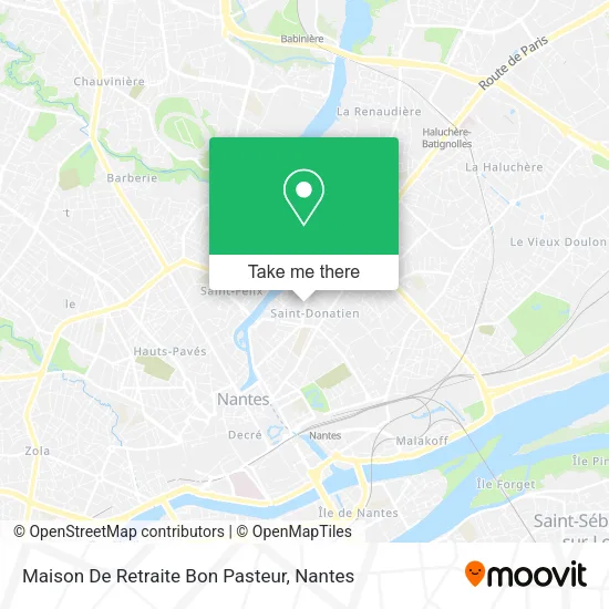 Maison De Retraite Bon Pasteur map