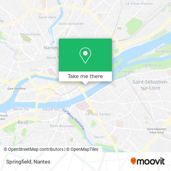 Springfield map