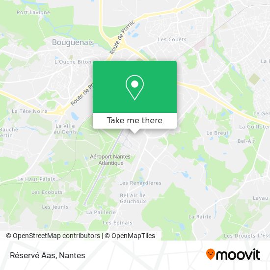 Réservé Aas map