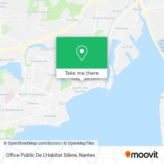 Office Public De L'Habitat Silène map