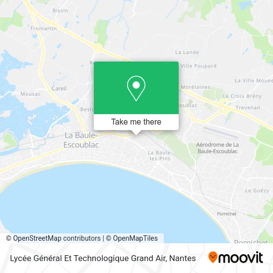 Lycée Général Et Technologique Grand Air map