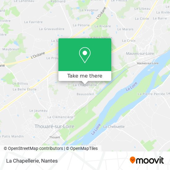 La Chapellerie map