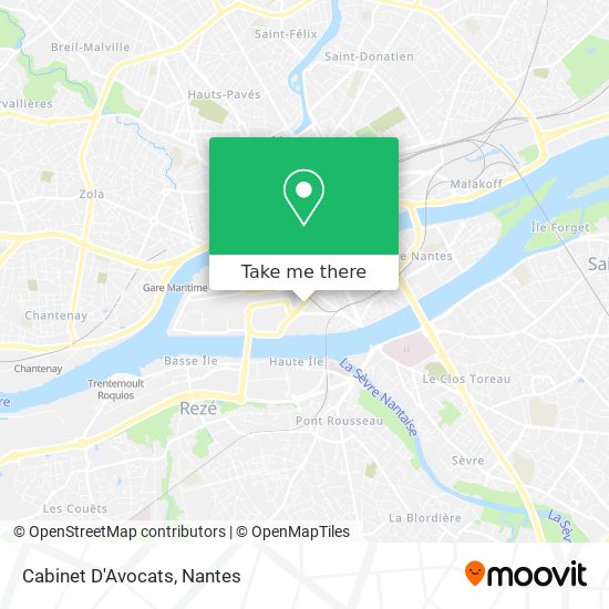 Cabinet D'Avocats map