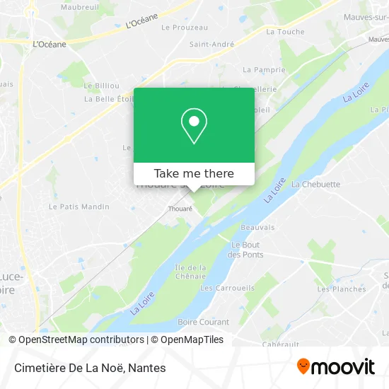Cimetière De La Noë map