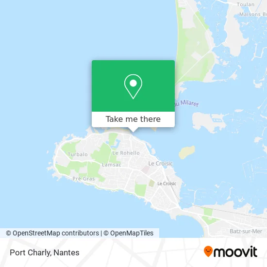 Port Charly map