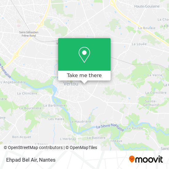 Ehpad Bel Air map