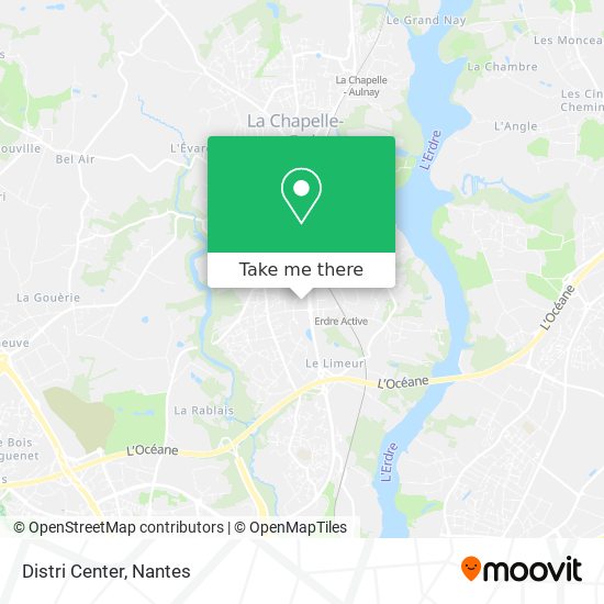 Distri Center map