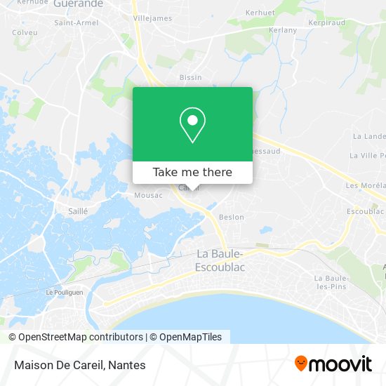 Maison De Careil map