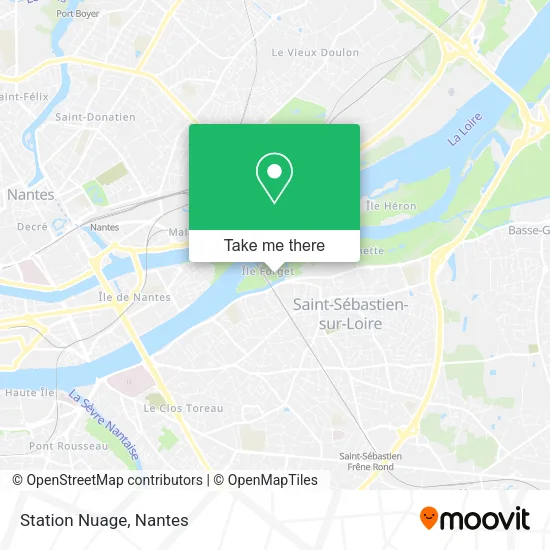 Station Nuage map