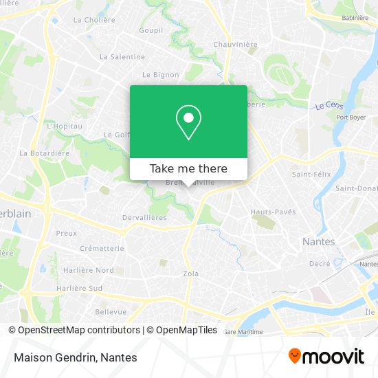 Maison Gendrin map