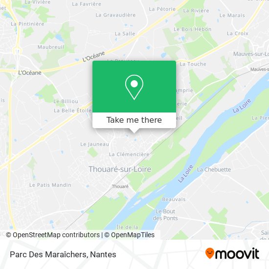 Parc Des Maraîchers map