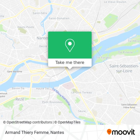 Mapa Armand Thiery Femme