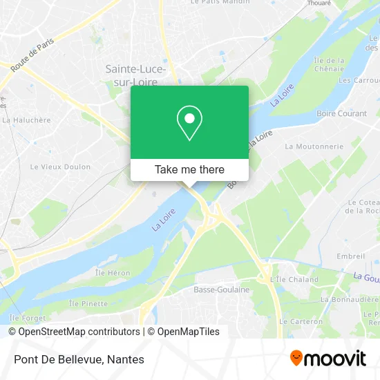Pont De Bellevue map