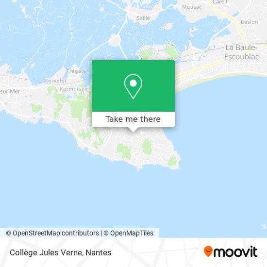 Collège Jules Verne map