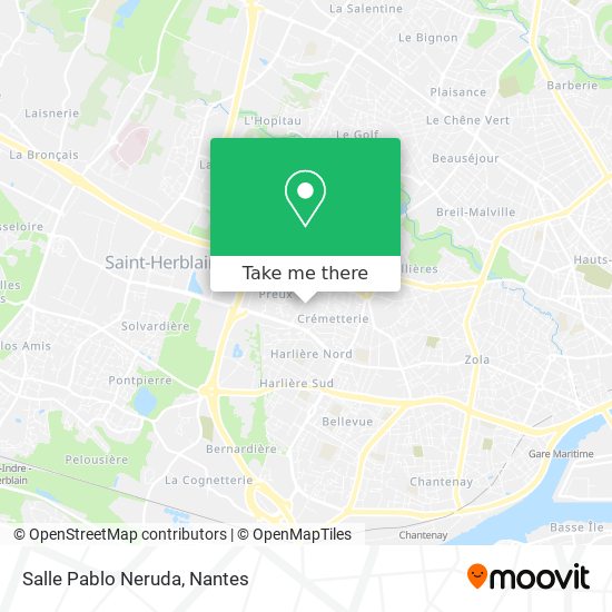 Salle Pablo Neruda map