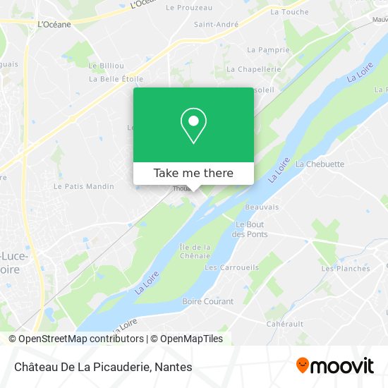 Château De La Picauderie map