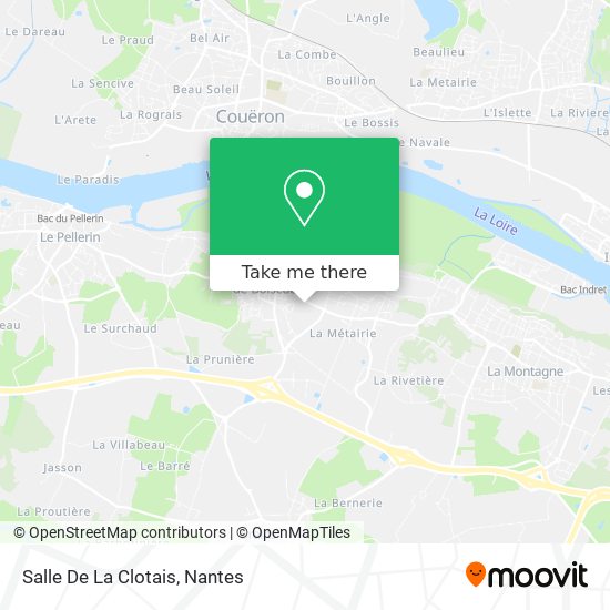 Salle De La Clotais map