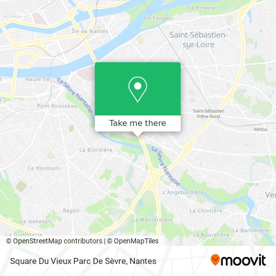 Square Du Vieux Parc De Sèvre map